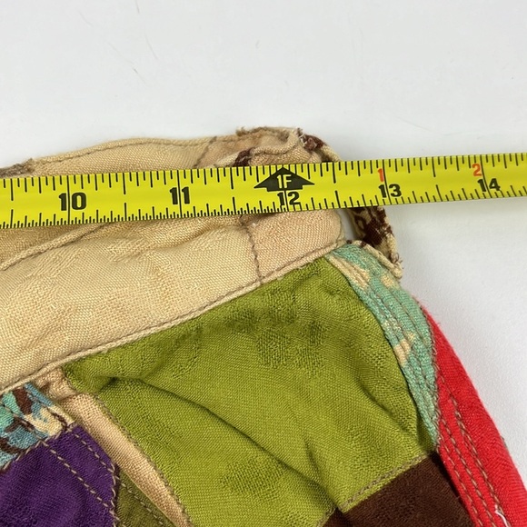 ** HOST PICK** Kimchi Blue Multicolour patchwork Casual Pants - Picture 4 of 12